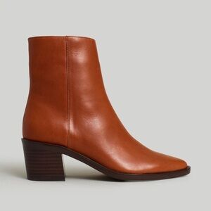 New!‎ Madewell The Darcy Leather Ankle Boots